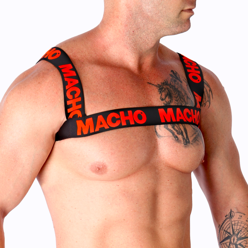 MACHO - DOPPIA IMBRACATURA ROSSA