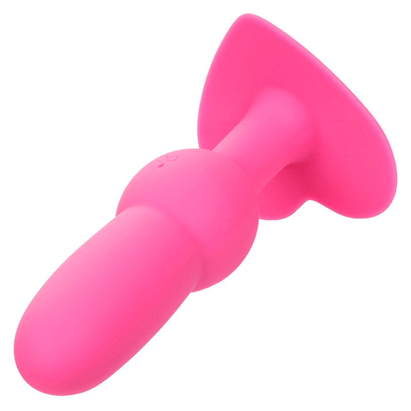 CALEXOTICS - PLUG ANALE PER LA PRIMA VOLTA SONDA CON PERLINE 10 VIBRAZIONI ROSA