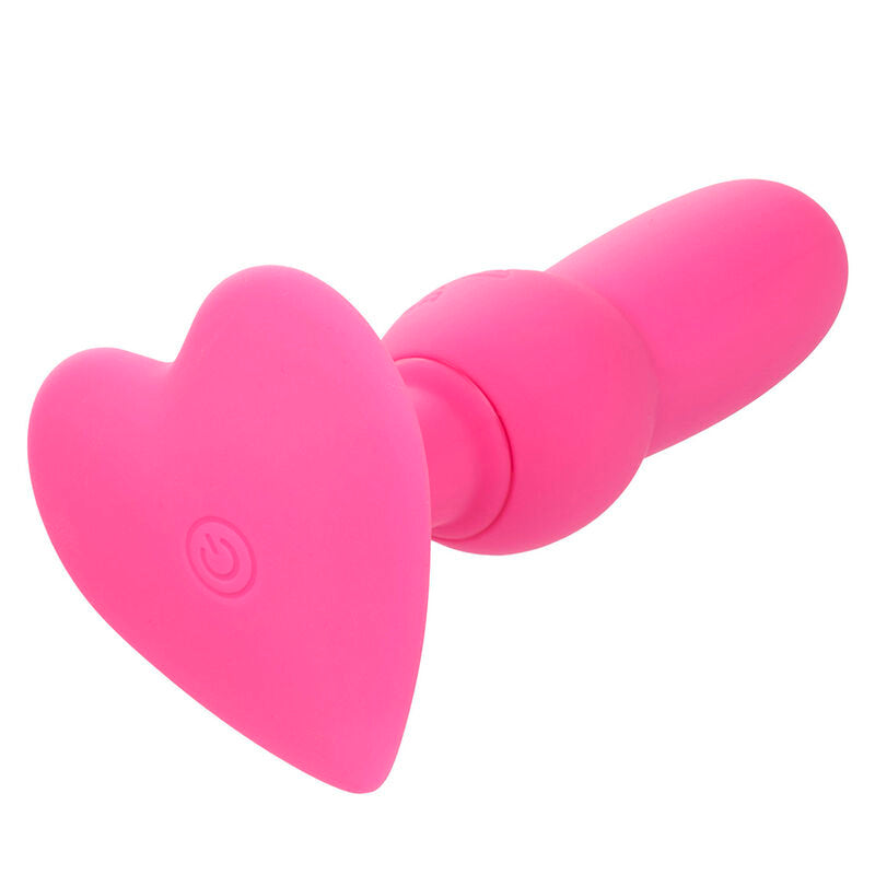 CALEXOTICS - PLUG ANALE PER LA PRIMA VOLTA SONDA CON PERLINE 10 VIBRAZIONI ROSA