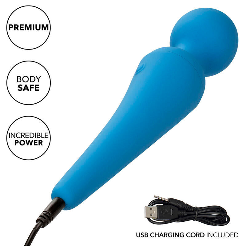 CALEXOTICS - COUTURE KIT VIBRATORE BACCHETTA 10 VIBRAZIONI BLU