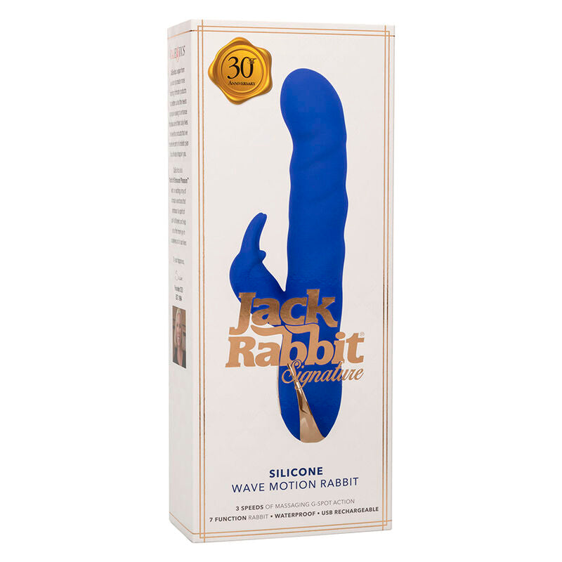 CALEXOTICS - JACK RABBIT VIBRATOR WAVE MOTION BLU