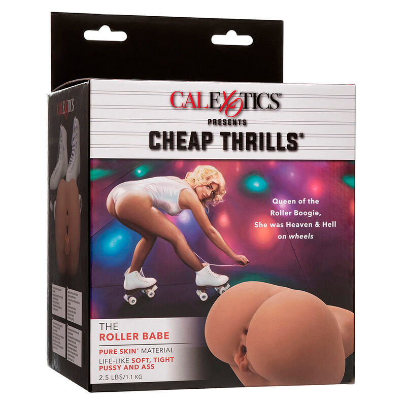 CALEXOTICS - IL MASTURBATORE REALISTICO DOPPIO ROLLER BABE FLESH