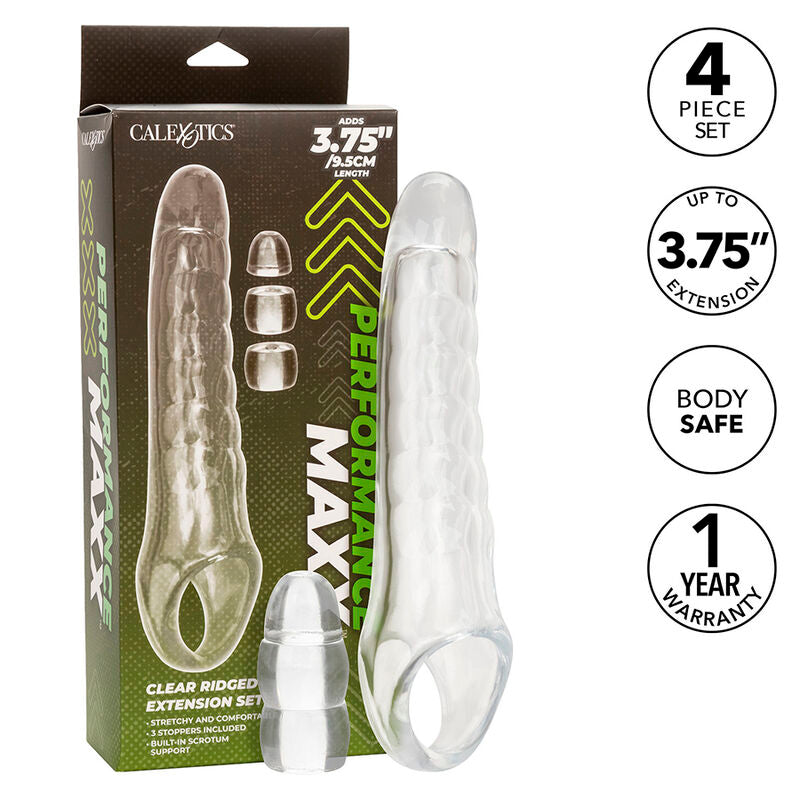 CALEXOTICS - ESTENSORE PER PENE MAXX REGOLABILE TRASPARENTE