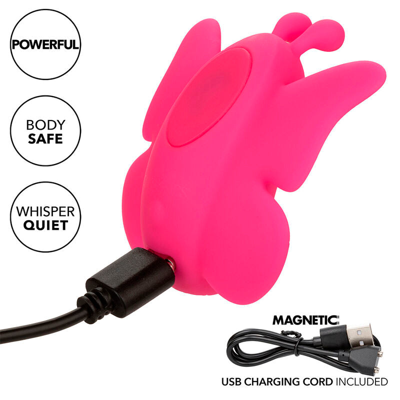 CALEXOTICS - NEON VIBES LO STIMOLATORE FLUTTER VIBE 10 VIBRAZIONI ROSA