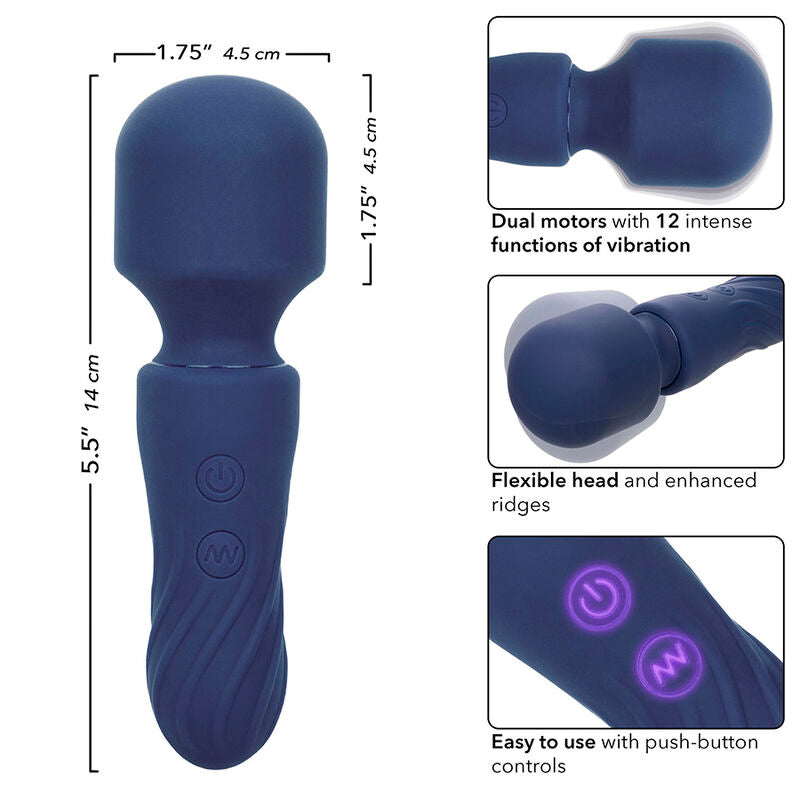 CALEXOTICS - MASSAGGIATORE CHARISMA CHARM 12 FUNZIONI VIOLA