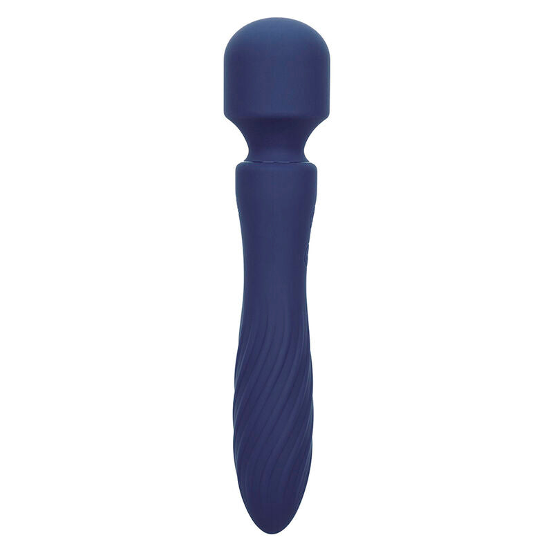 CALEXOTICS - MASSAGGIATORE CHARISMA MYSTIQUE DOPPIO MOTORE 12 FUNZIONI 20,5 CM X 4,5 CM VIOLA