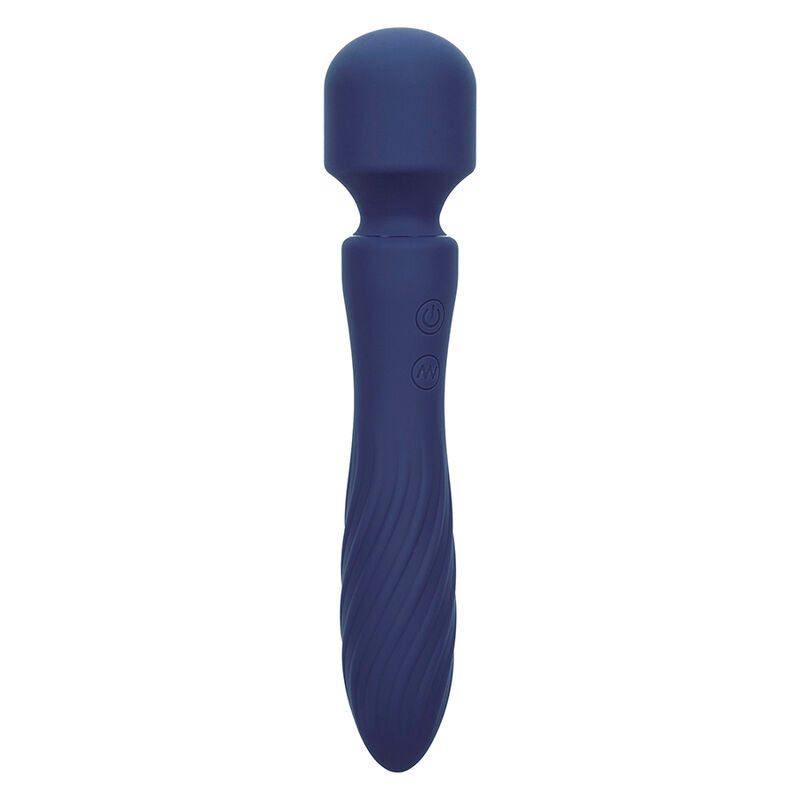 CALEXOTICS - MASSAGGIATORE CHARISMA MYSTIQUE DOPPIO MOTORE 12 FUNZIONI 20,5 CM X 4,5 CM VIOLA