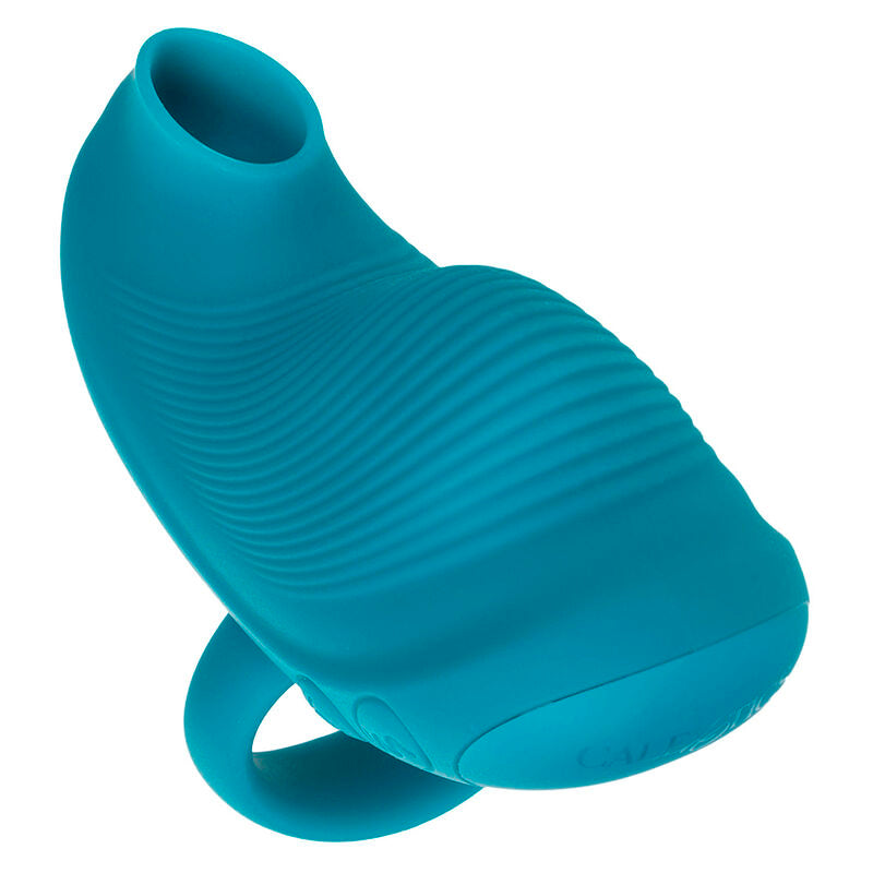 CALEXOTICS - ENVY MASSAGGIATORE PALMARE A SFERA ROTANTE 7 VIBRAZIONI BLU