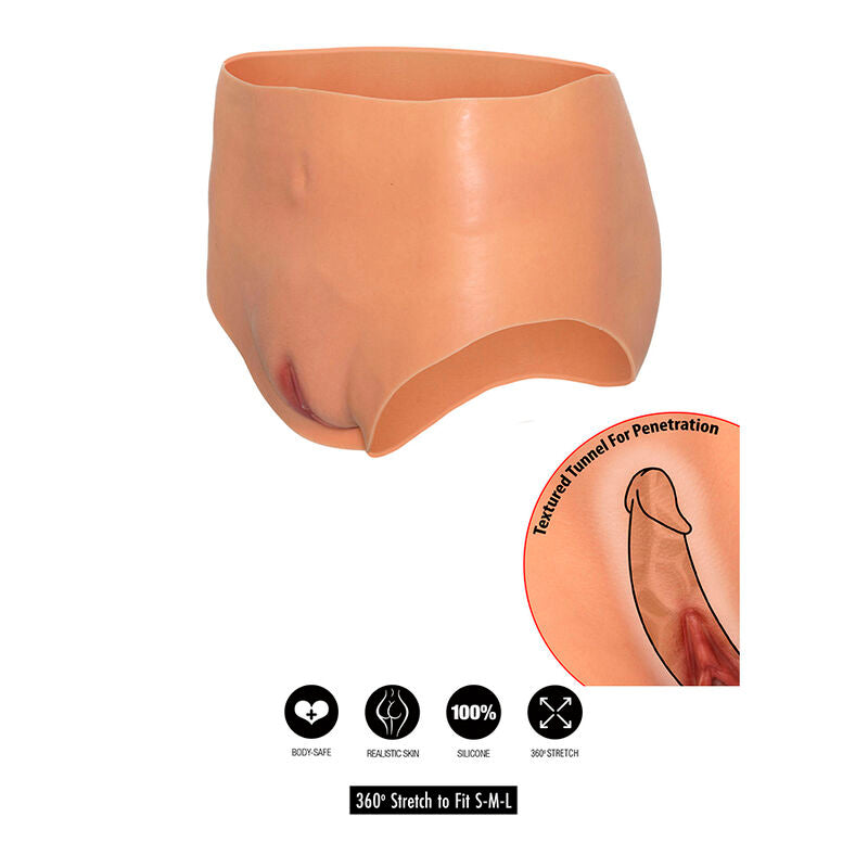 DESIDERIO NASCOSTO - ALTER EGO VAGINA APERTA SLIP VITA ALTA CARNE