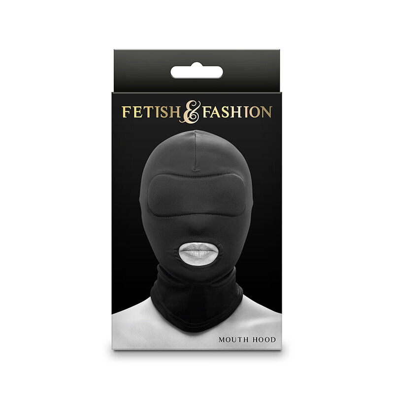 NS NOVELTIES - FETISH &amp; FASHION BOCCA CAPPUCCIO IN NYLON NERO