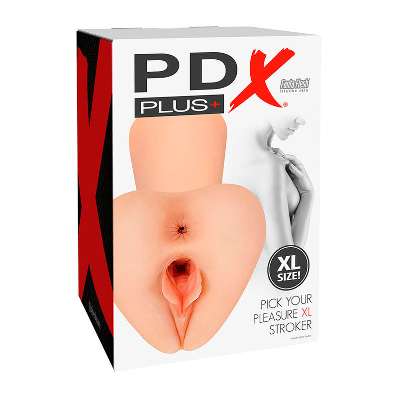 PDX PLUS - SCEGLI IL TUO PIACERE XL REALISTICO STROKER FLESH