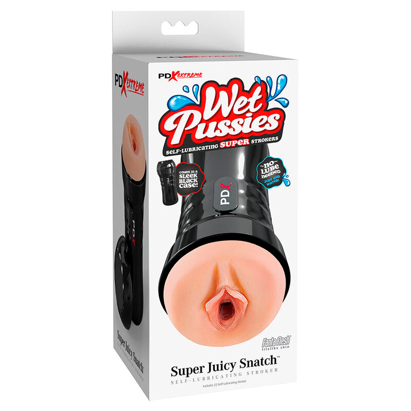 PDX EXTREME - MASTURBATORE VAGINALE AUTOLUBRIFICANTE PER FIGHE BAGNATE FLESH