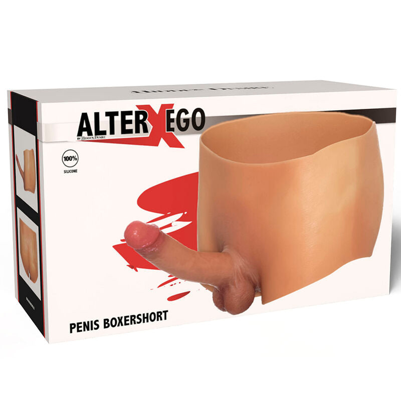 DESIDERIO NASCOSTO - ALTER EGO BOXERSHOT CON PENE 18 CM TAGLIA S/M