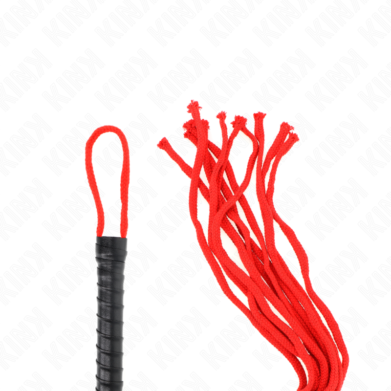 Frusta di corda rossa 56 cm – KINK