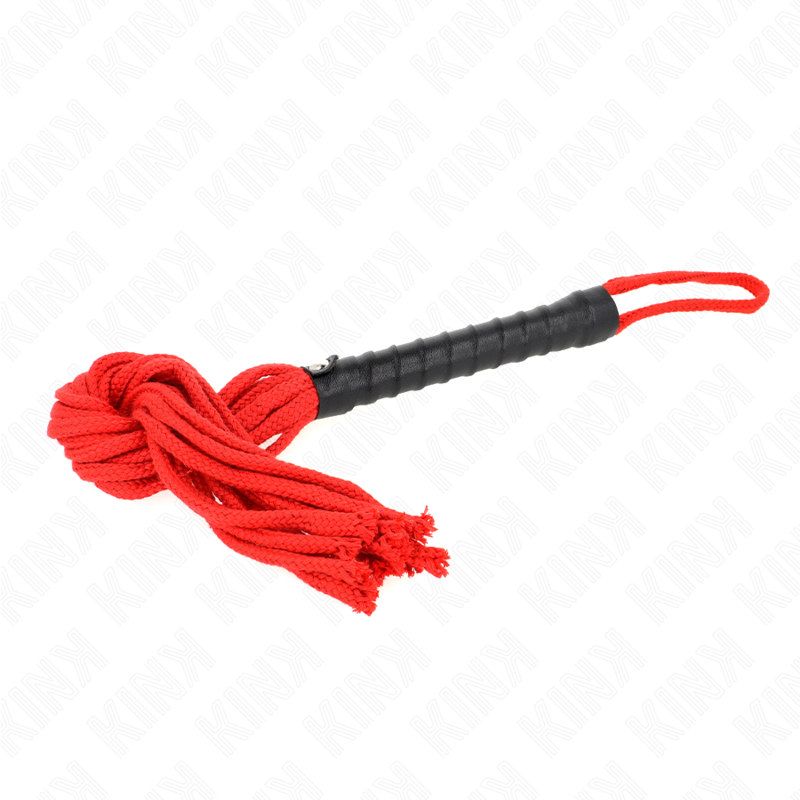 Frusta di corda rossa 56 cm – KINK