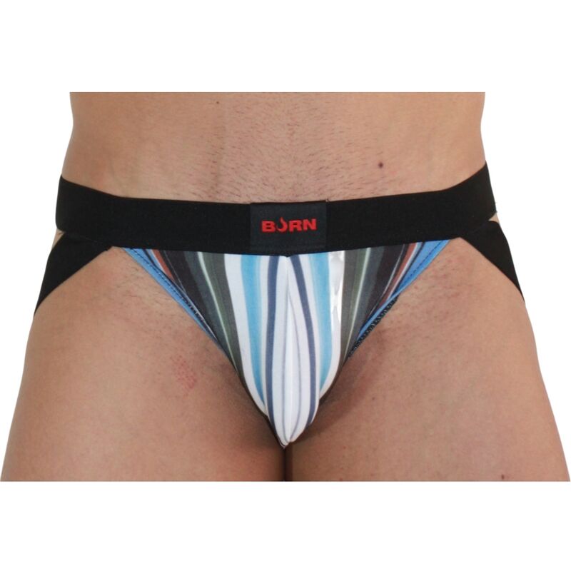 BURN - 009 JOCK MULTICOLOR / NERO XL