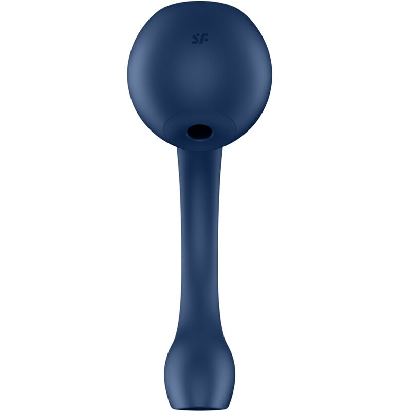 SATISFYER - PRO+ WAVE 4 STIMOLATORE PUNTO G E PULSE AD ARIA APP GRATUITA BLU SCURO