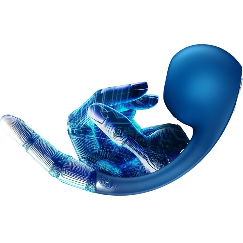 SATISFYER - PRO+ WAVE 4 STIMOLATORE PUNTO G E PULSE AD ARIA APP GRATUITA BLU SCURO