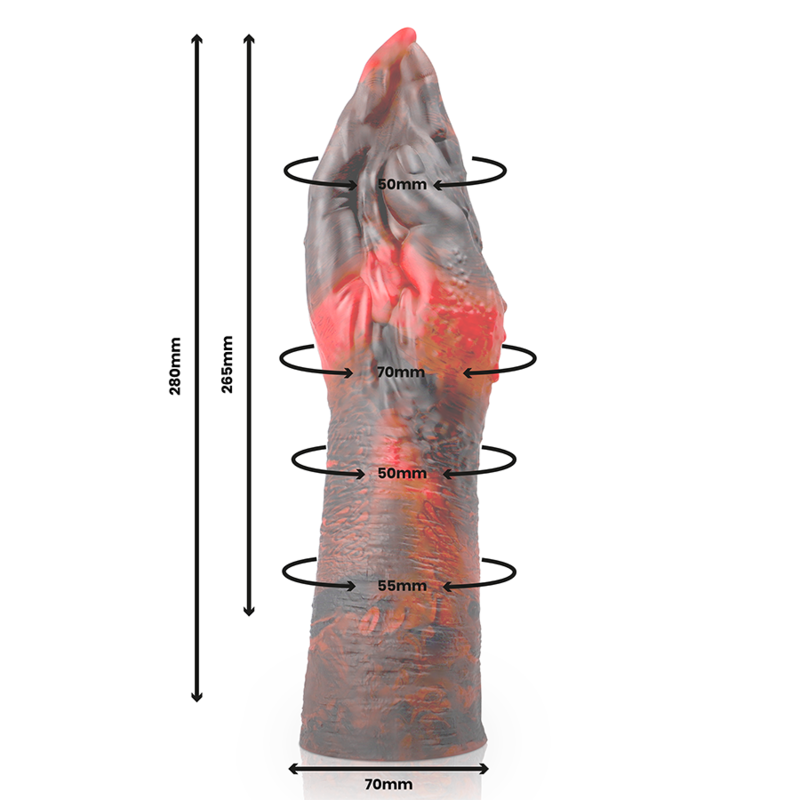 Dildo in silicone liquido Lilith – 28 cm – EPIC