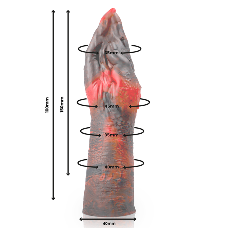 Dildo in silicone liquido Lilith – 16 cm – EPIC