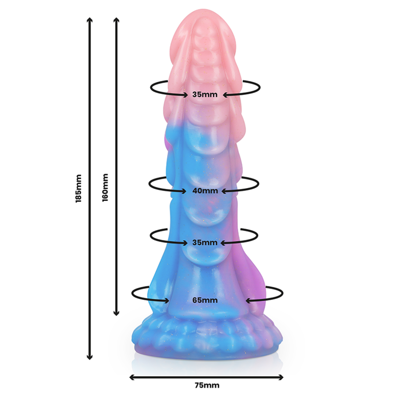 Dildo in silicone liquido Ashtar – 18 cm – EPIC