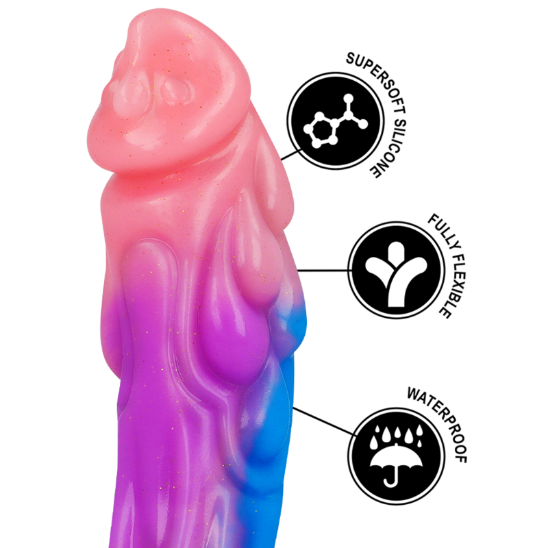 Dildo in silicone liquido Ashtar – 18 cm – EPIC