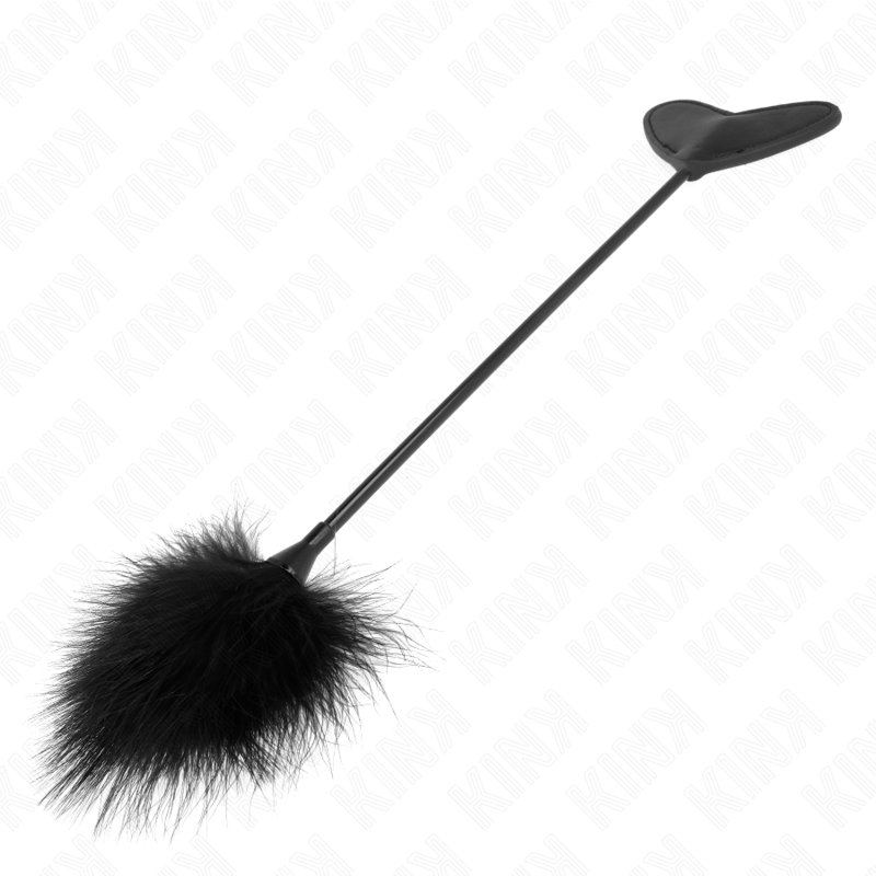 KINK - PIUME DA SOLLETICO CON PAGAIA A CUORE 31 CM