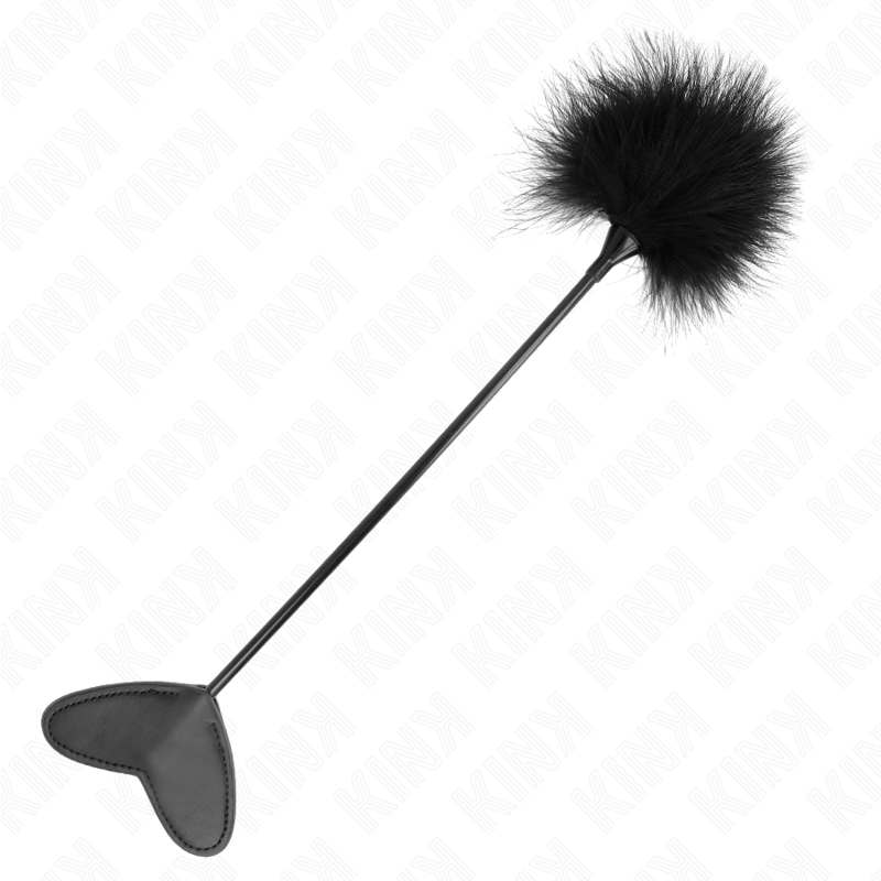 KINK - PIUME DA SOLLETICO CON PAGAIA A CUORE 31 CM
