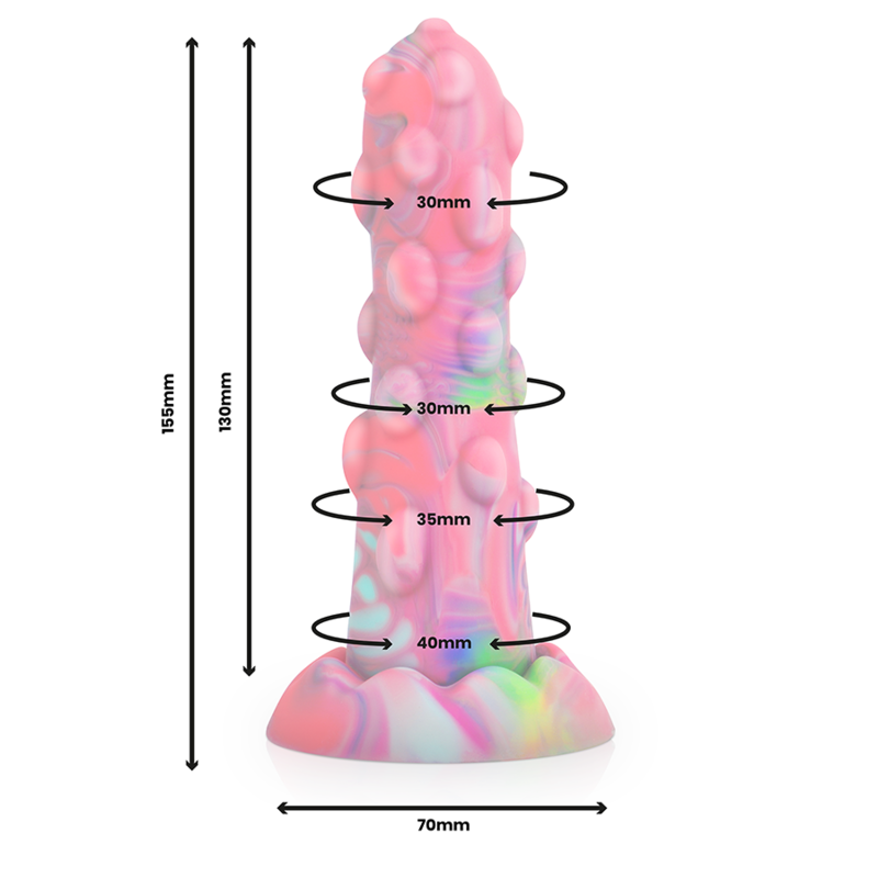 Dildo in silicone liquido 15,5 cm x 3,5 cm