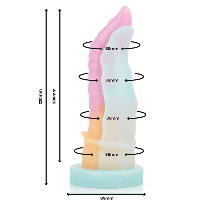 Dildo in silicone liquido Kelpie 22 cm × 6,0 cm – EPIC
