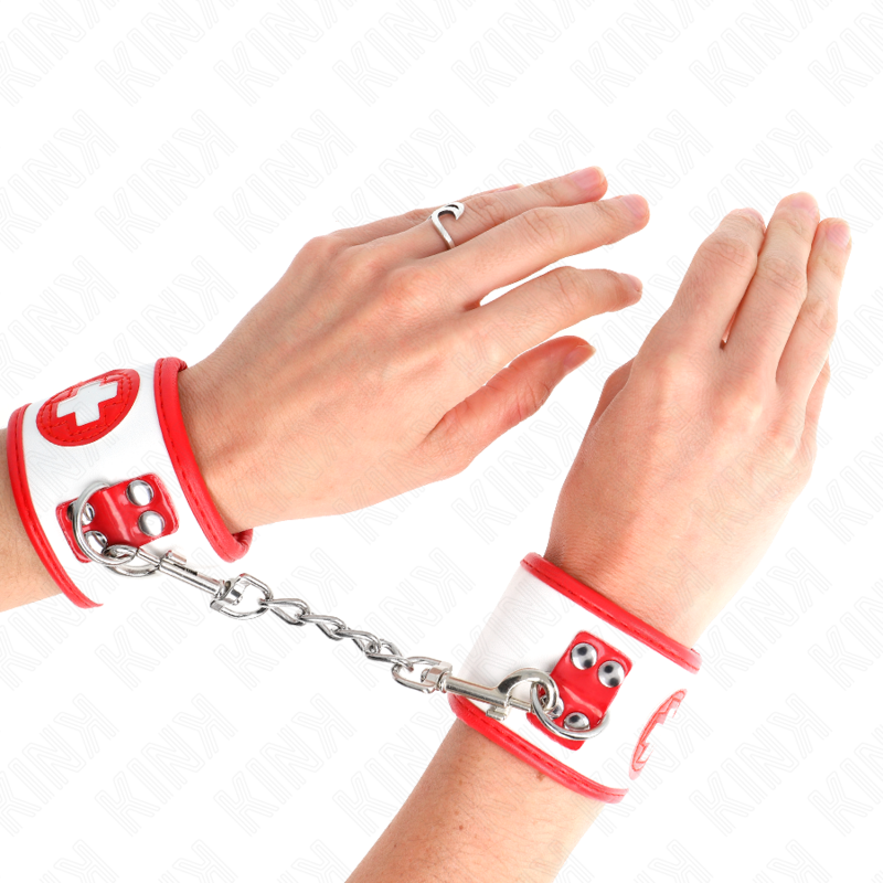 KINK - MINI CINTURE PER POLSI PER INFERMIERE REGOLABILI 18-23 CM X 5 CM