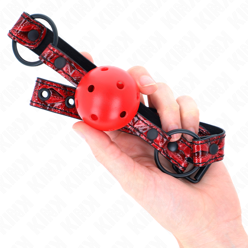 KINK - PALLA CON MOTIVO A ROMBO 4,5 CM GAG MODELLO 1 64,5 CM REGOLABILE 42-60 CM