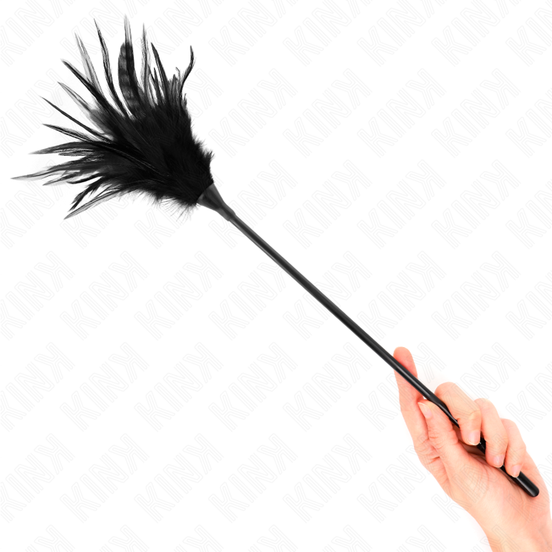 Piume nere multiple da solletico 45 cm – KINK