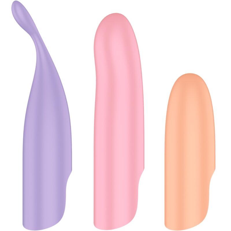 SATISFYER - VIBRATORI GIOCOSI QUATTRO SET 4 IN 1 + POWER BULLET