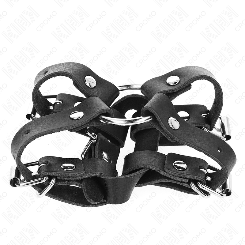KINK - ANELLO PER PENE CON CINGHIE REGOLABILI MULTIPLE