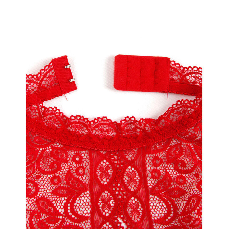 SUBBLIME - 953874 BODY APERTO COPPA ROSSA S/M