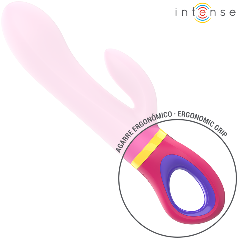 Vibratore Daphne in silicone rosa – INTENSO