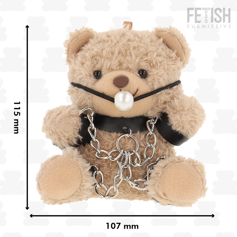 SOTTOMESSA FETISH - FOZZIE TEDDY BEAR MODELLO BDSM 3