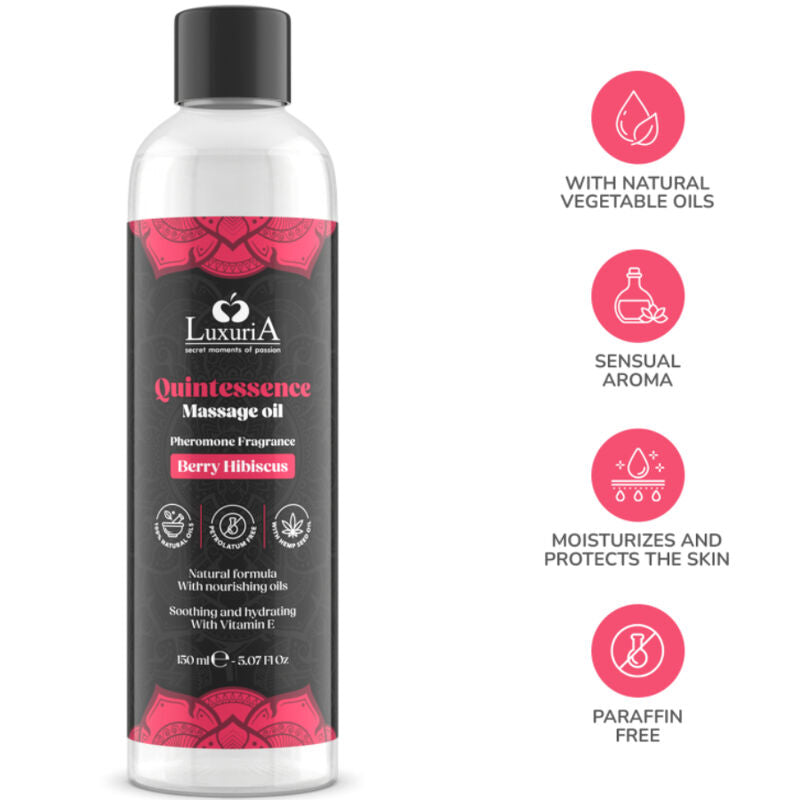 INTIMATELINE LUXURIA - OLIO DA MASSAGGIO BERRY 150 ML