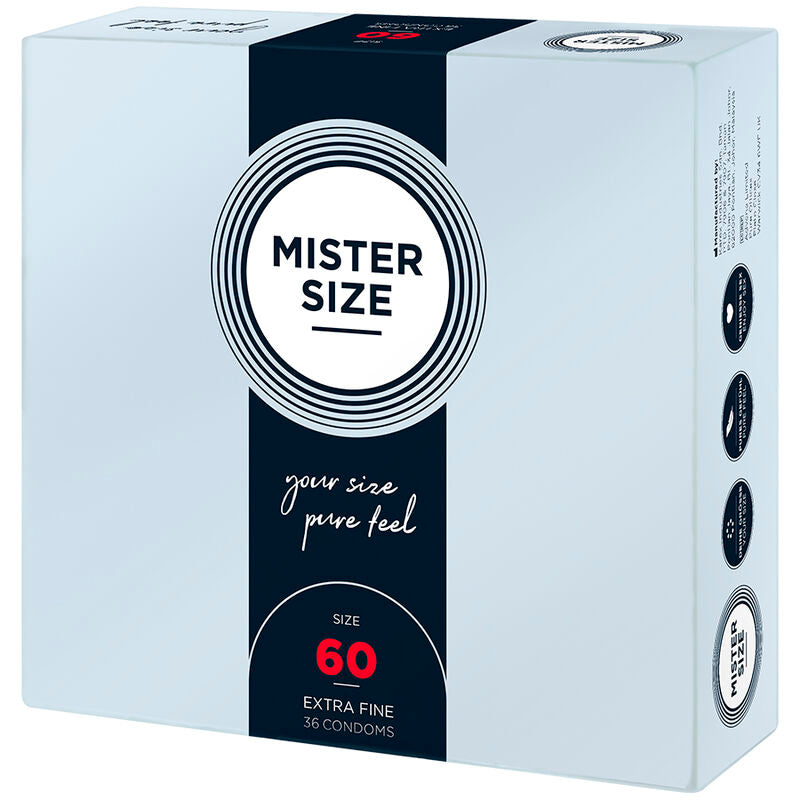 Preservativi MISTER SIZE XL 60 mm - 36 unità