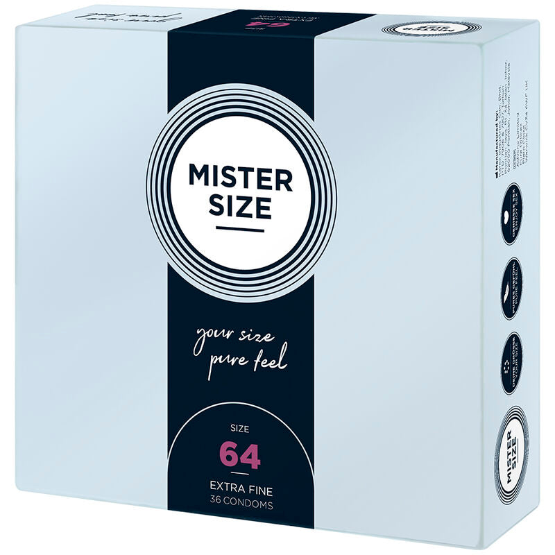 Preservativi MISTER SIZE XXL 64 mm – 36 unità