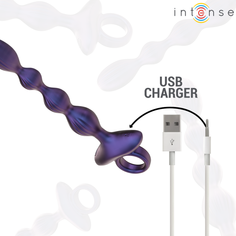INTENSE - JACKIE VIBRANTE PLUG ANALE MODELLO 1 TELECOMANDO