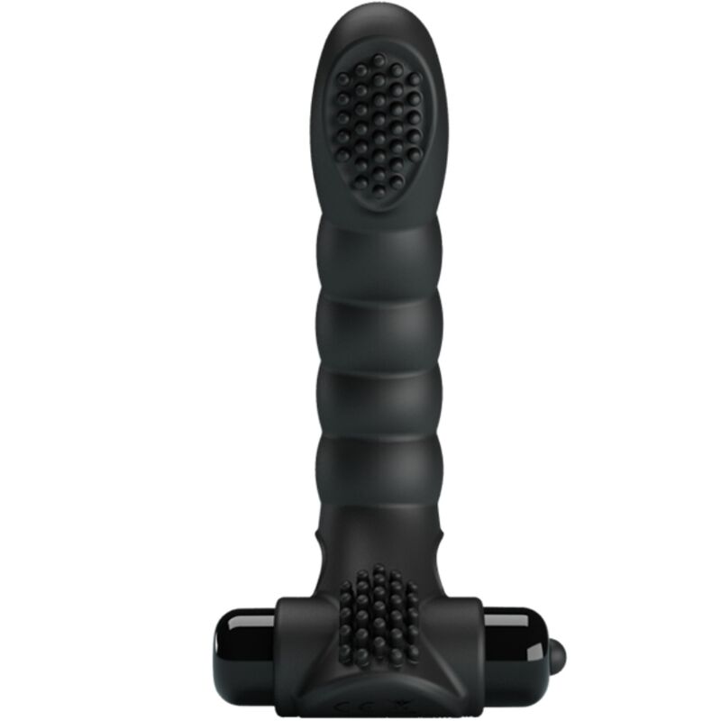 PRETTY LOVE - VIBRATORE DA DITO ALEXANDER 10 VIBRAZIONI NERO