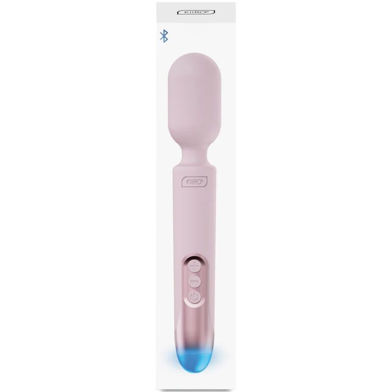 KIIROO - VIBRATORE PROWAND CON TELECOMANDO + APP GRATUITA ROSA