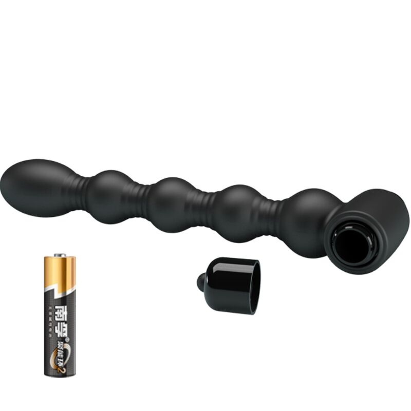 PRETTY LOVE - LYNN PLUG ANALE IN SILICONE 10 VIBRAZIONI NERO