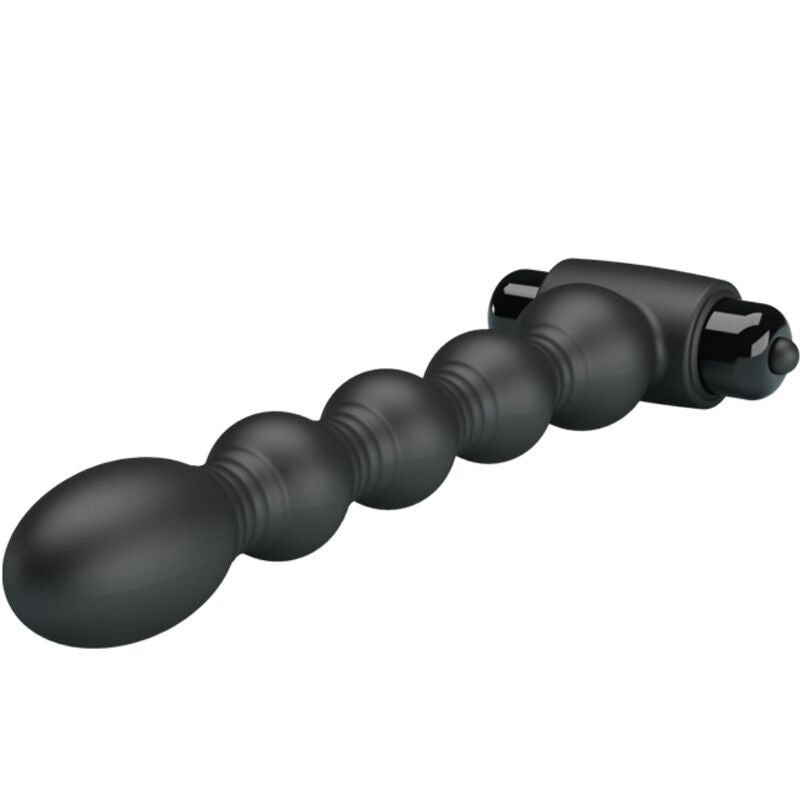PRETTY LOVE - LYNN PLUG ANALE IN SILICONE 10 VIBRAZIONI NERO