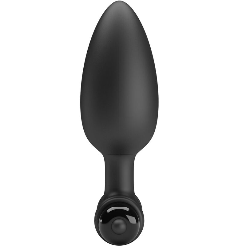 PRETTY LOVE - VIBRA BUTT PLUG 2 ANAL PLUG 10 VIBRAZIONI NERO