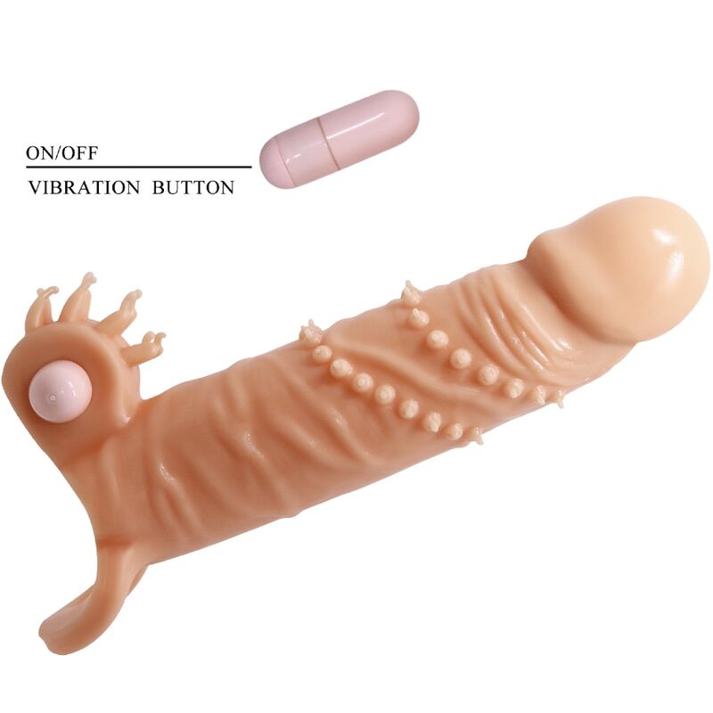 PRETTY LOVE - CONNOR GUAINA PER PENE + STIMOLATORE CLITORIDEO FLESH