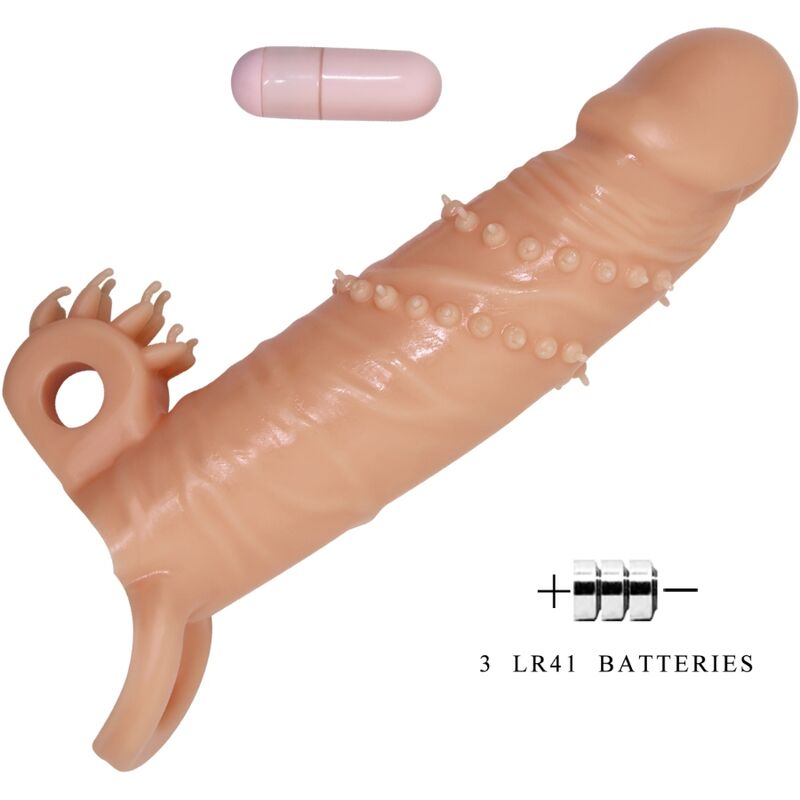 PRETTY LOVE - CONNOR GUAINA PER PENE + STIMOLATORE CLITORIDEO FLESH