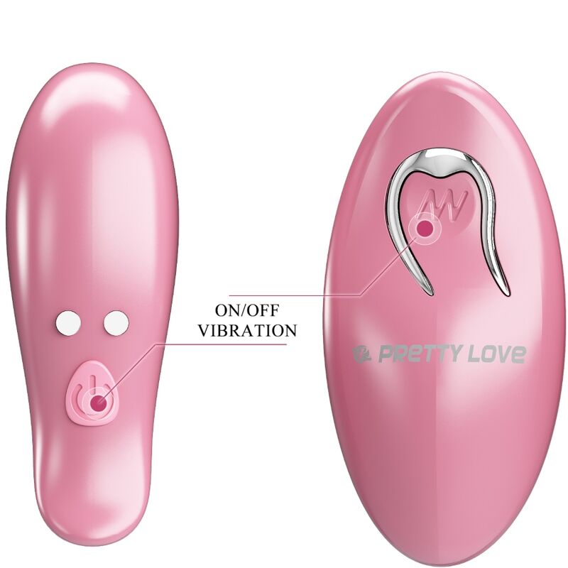 PRETTY LOVE - CAILEY MORSETTI PER CAPEZZOLI 10 VIBRAZIONI TELECOMANDO ROSA